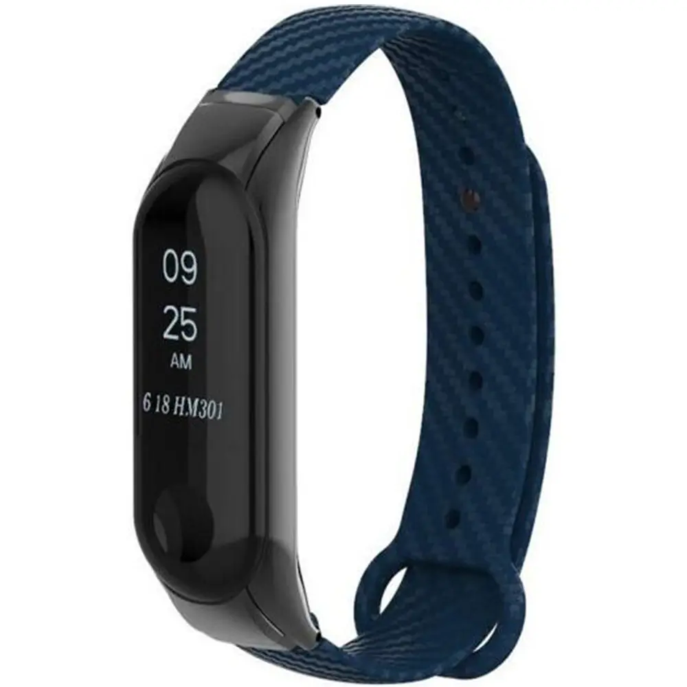 Ремінець Carbon Mi Band 7 Midnight Blue ( 08 )