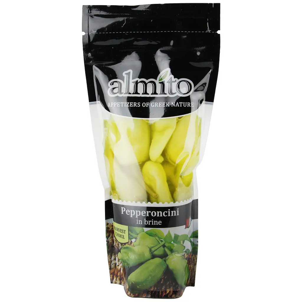 Перець Almito Pepperoncini в розсолі середньої гостроти 250 г
