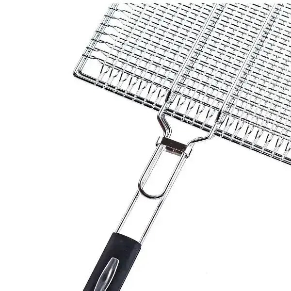 Решітка для гриля та барбекю TS Kitchen Grill плоска 30*30 см HP454 - фото 8