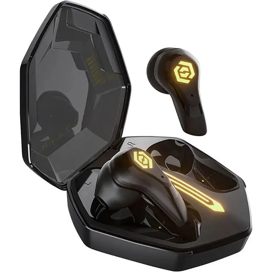 Беспроводные наушники Haylou G003, TWS, IPX4, BT, 45mAh, 500mAh, 4.5h, Earbuds black EU - фото 3