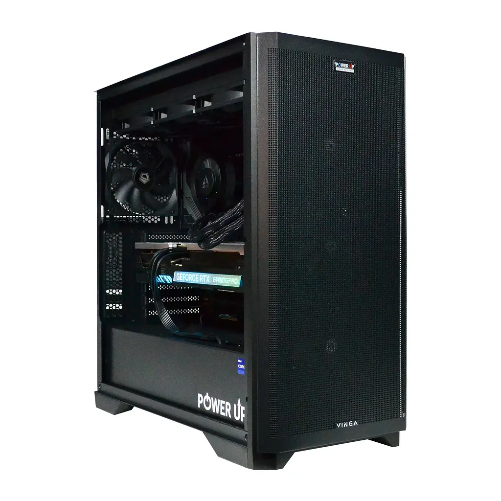 Робоча станція Power Up Desktop #587 Ryzen 9 9950x/128 GB/SSD 2TB/GeForce RTX 4060Ti 16 Gb - фото 2