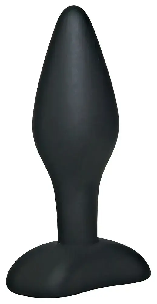 Анальна пробка Orion Black Velvets Small, 9х2,6 см, чорний