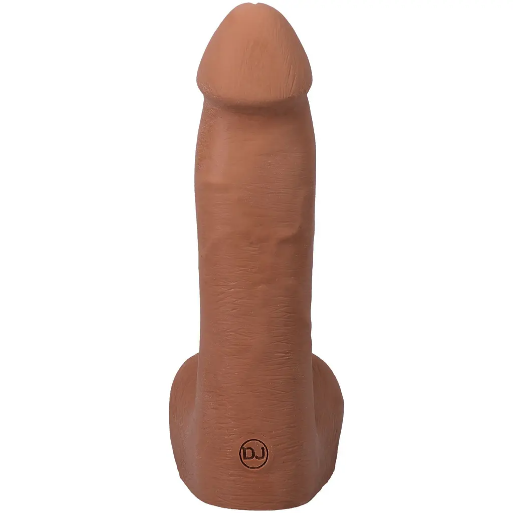 Фалоімітатор Doc Johnson The Realistic Cock ULTRASKYN 7 Inch with Balls, 17.8 см - фото 3