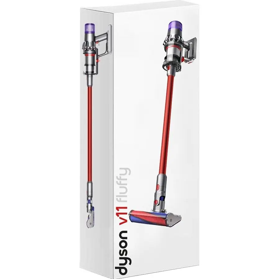 Вертикальний пилосос Dyson V11 Fluffy Nickel/Red [476550-01] [146821] - фото 8
