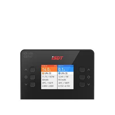 Зарядний пристрій для дрона iSDT K2 Air Bluetooth, AC/DC 200W/500Wx2 20A (HP0015.K2A) - фото 6