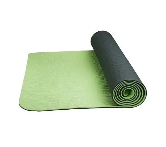 Килимок для йоги та фітнесу Power System PS-4060 TPE Yoga Mat Premium Green (183х61х0.6) (4060GN-0) - фото 3