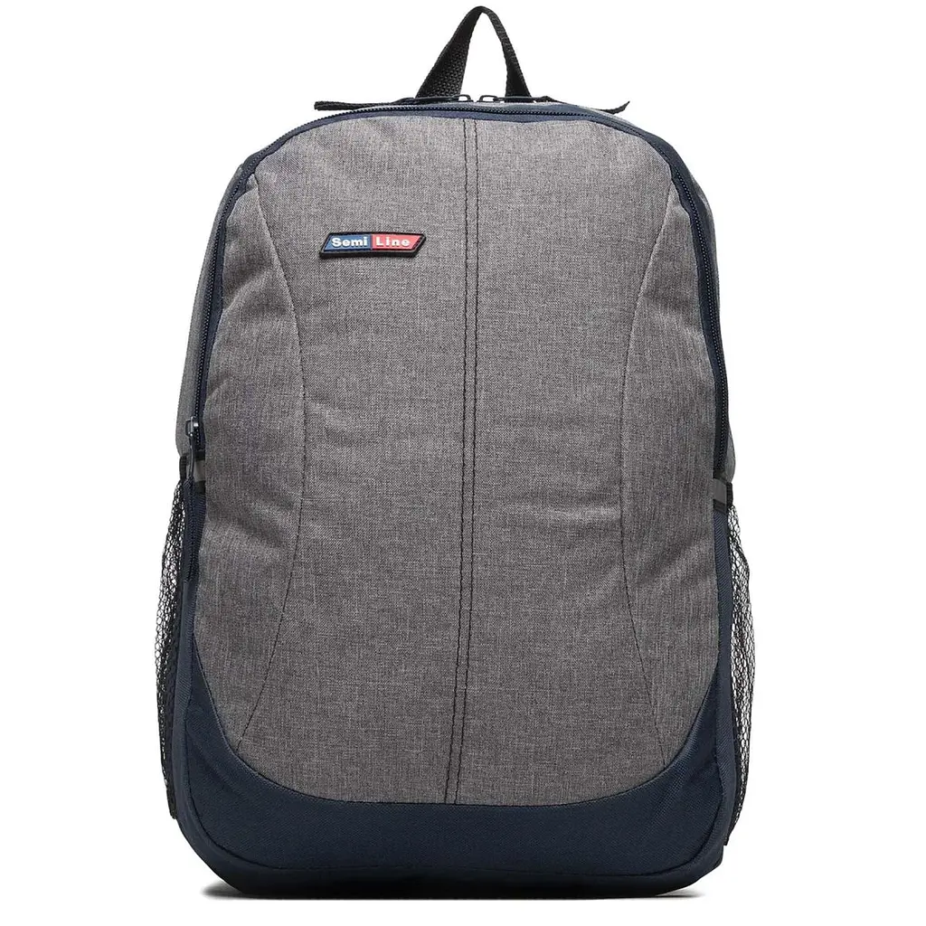 Рюкзак міський Semi Line 21 Grey/Navy (J4499-7) - фото 5