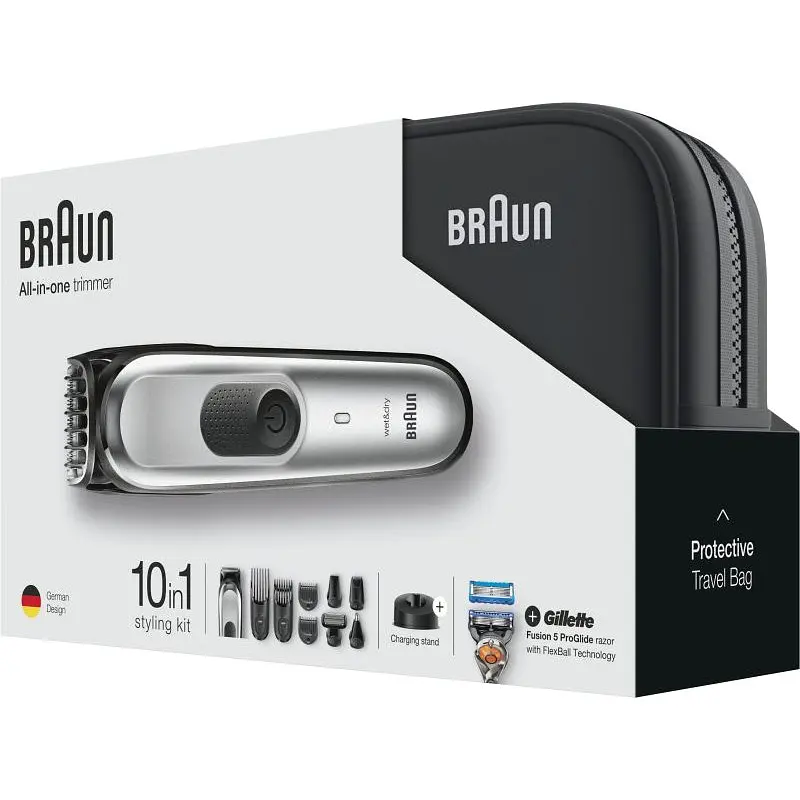 Машинка для стрижки + тример Braun MGK 7920 TS - фото 4