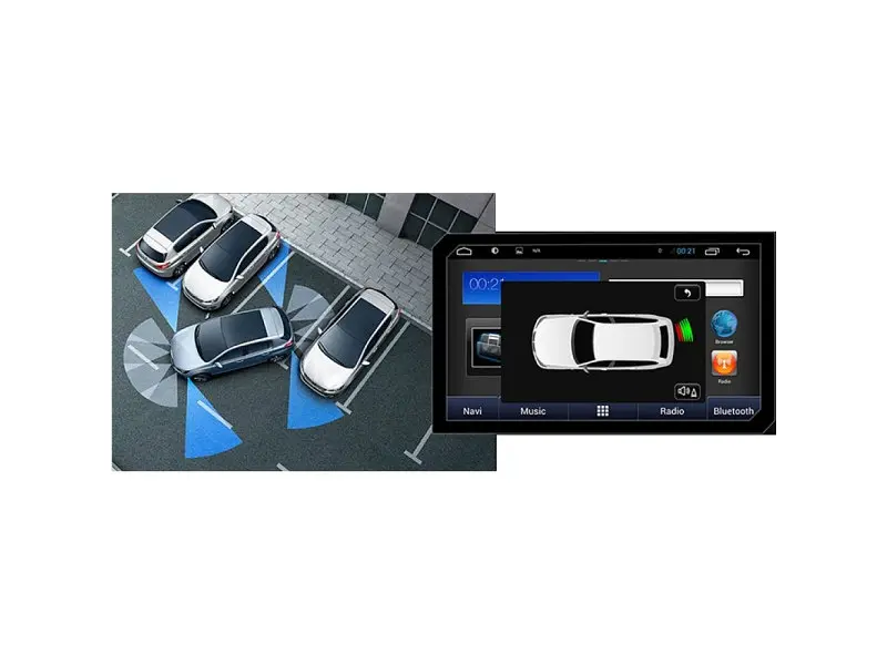 Парктронік AudioSources Inter-Park8 для Skoda/VW - фото 3