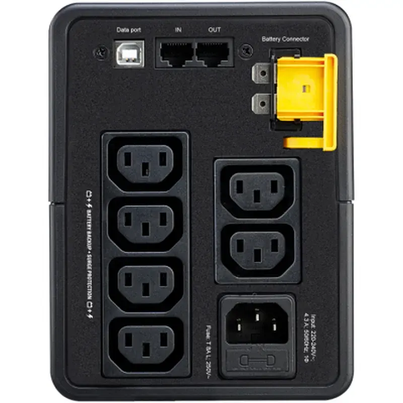 Пристрій безперебійного живлення APC Back-UPS 950VA, IEC (BX950MI) - фото 3