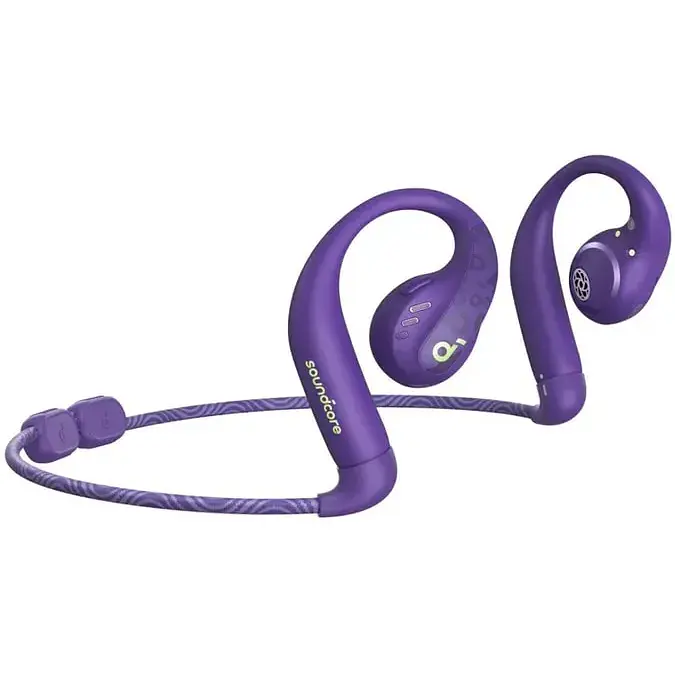 Bluetooth-гарнитура Anker SoundCore AeroFit Pro Purple (A3871GQ1) - фото 2