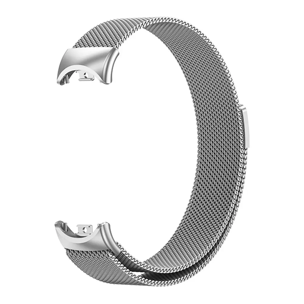 Ремінець ANCHOR Milanese Loop Metal Magnetic Xiaomi Mi Band 8/Mi Band Silver (32363_2917245) - фото 4