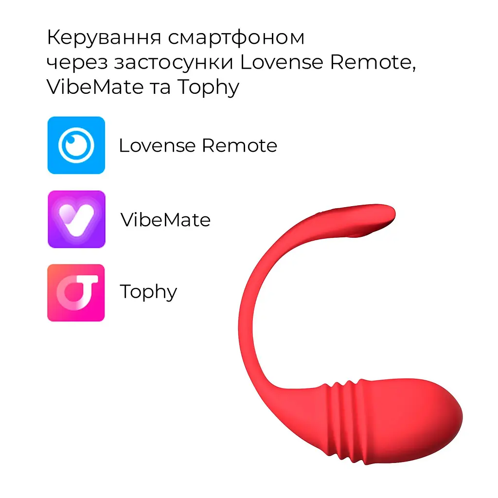 Смарт-віброяйце з пульсацією Lovense Vulse (імітація фрикцій) - фото 2
