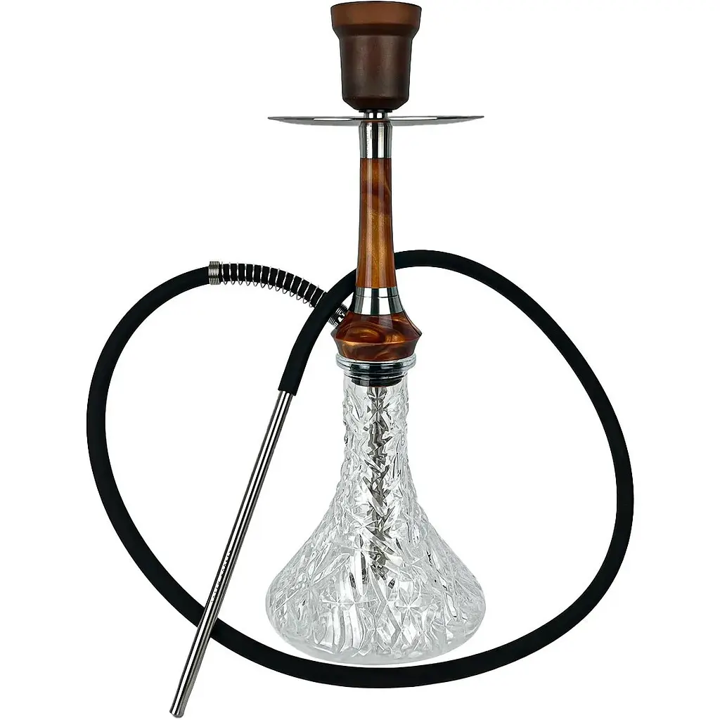 Кальян Totem Hookah Monolit Optima Bronze Craft Crystal Clear - фото 2
