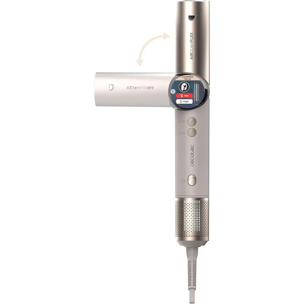 Фен-стайлер Cecotec AirGlam 14in1 Flex Champagne (A01_EU01_114727) [172045] - фото 4