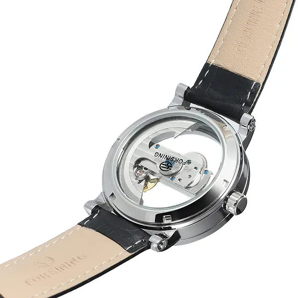 Наручний годинник жіночий Forsining Air Silver II (622) - фото 9
