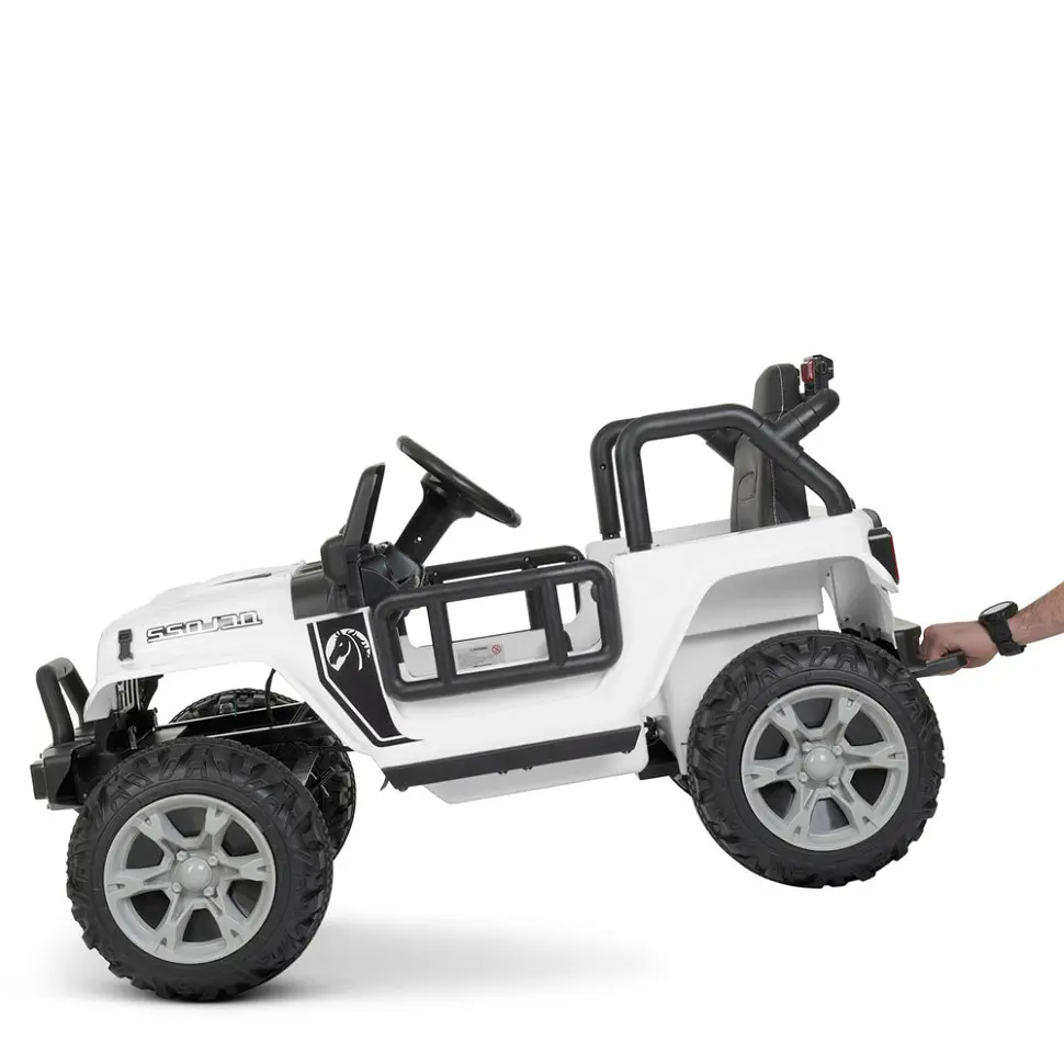 Дитячий електромобіль-джип Bambi Racer M 4282EBLR-1 до 30 кг - фото 5