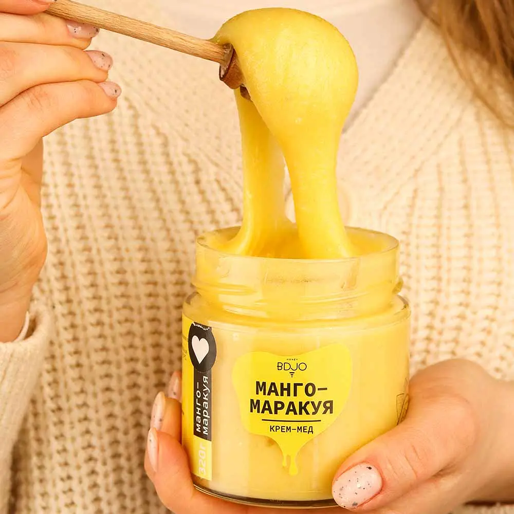 Мед BDJO Манго-маракуя 170 г - фото 8