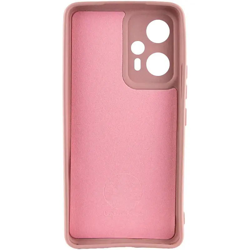 Чехол Lakshmi Full Camera Silicone Cover для Poco F5 / Redmi Note 12 Turbo Pink Sand [92215] - фото 2