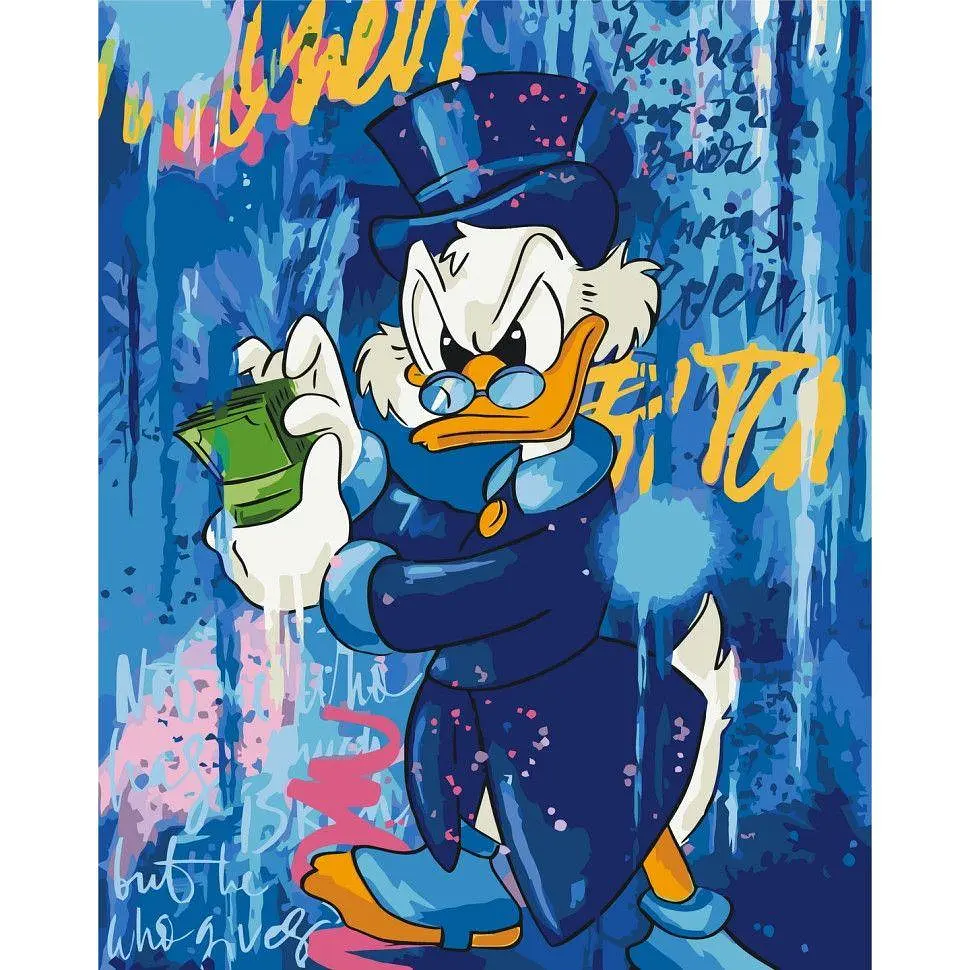 Картина за номерами "Scrooge McDuck" 40x50 см Art Craft (11566-AC)