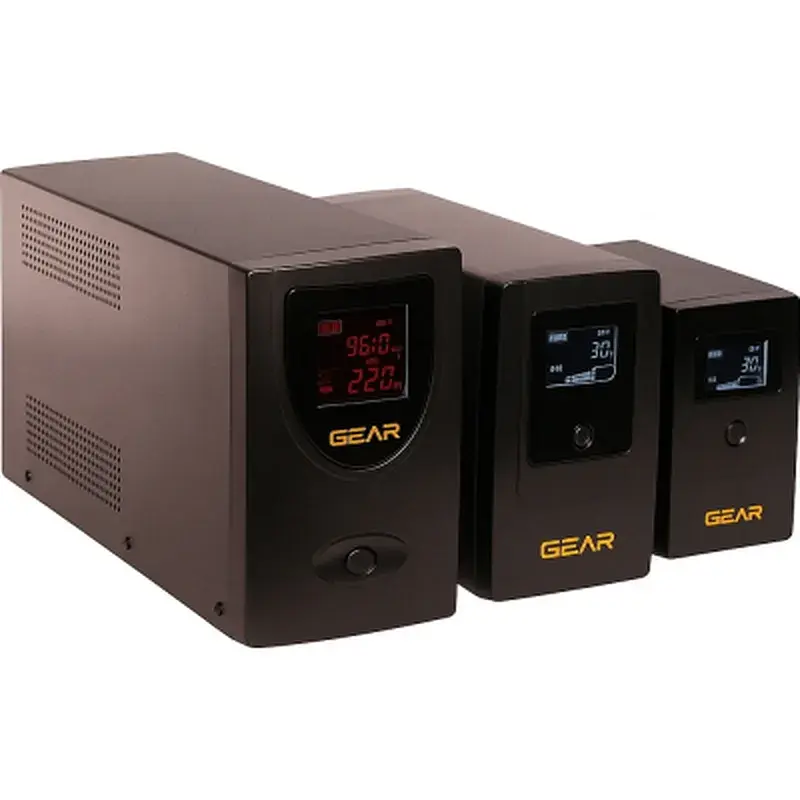 Пристрій безперебійного живлення GEAR GU-1200MLCD - фото 4