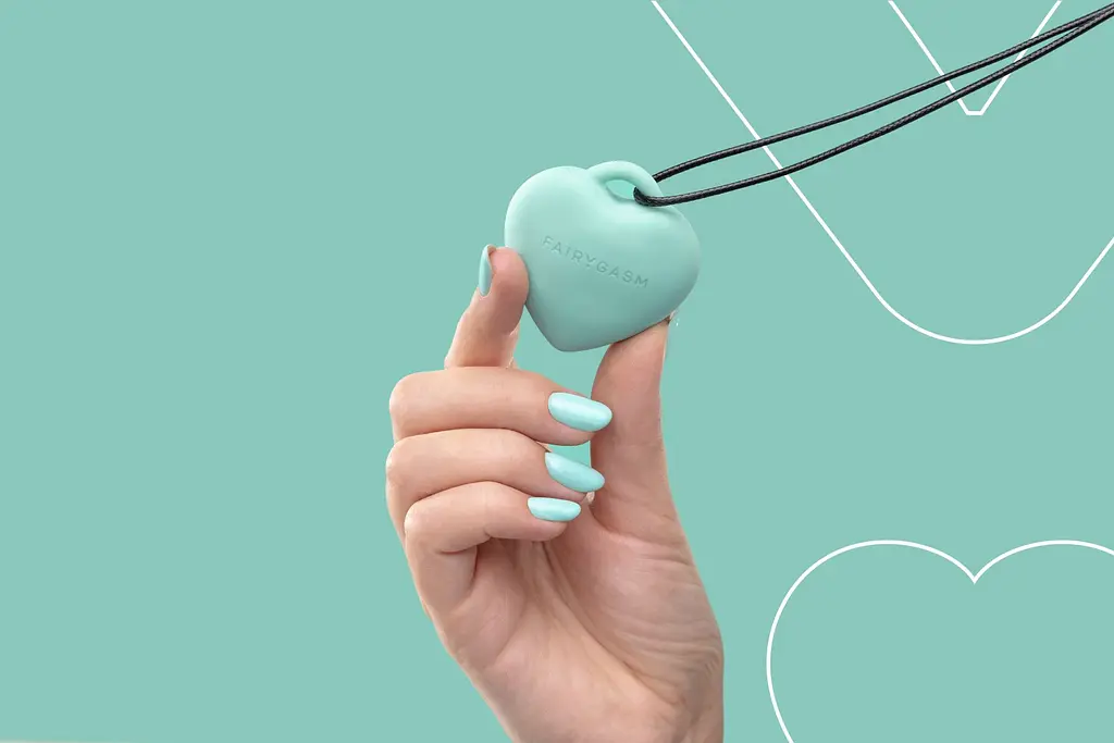 Вибратор для клитора FairyGasm PleasureStone 5.5 см зеленый - фото 4