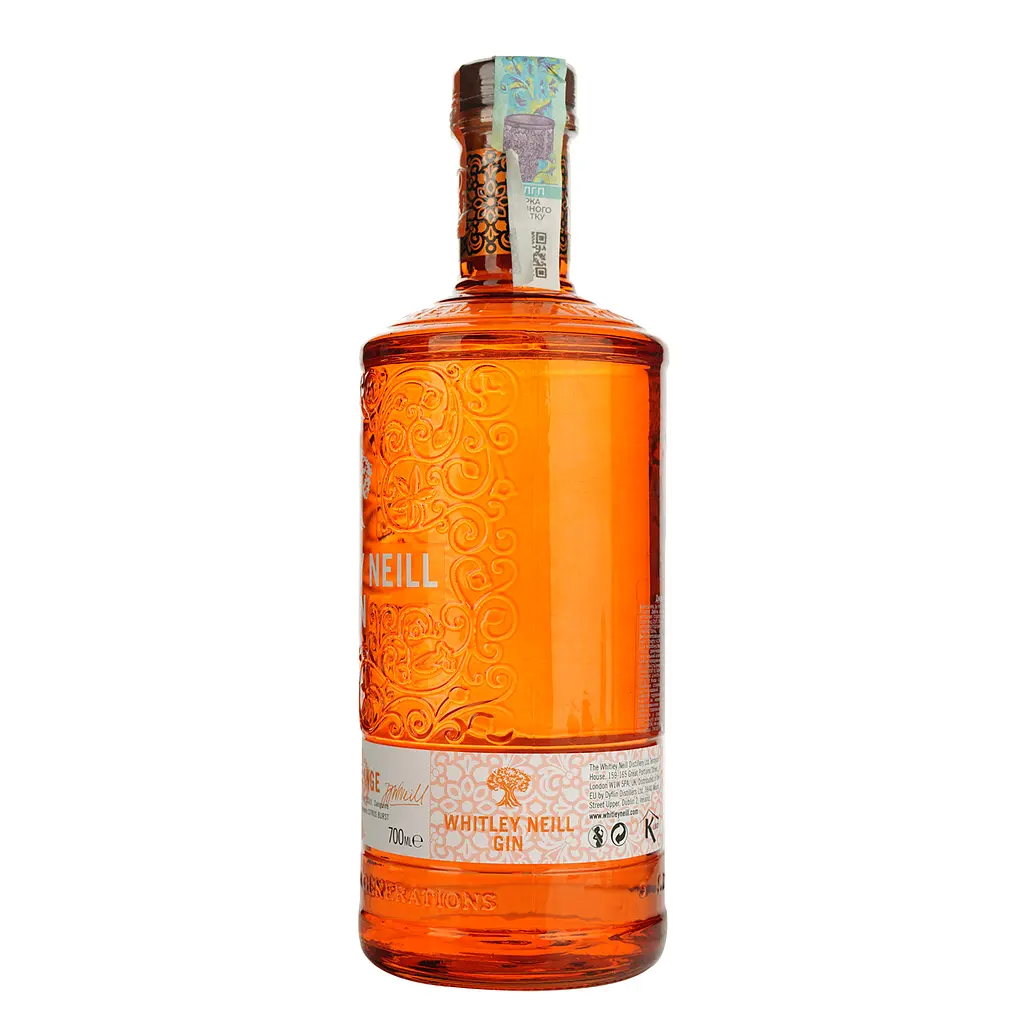 Джин Whitley Neill Blood Orange 41.3% 0.7 л - фото 2