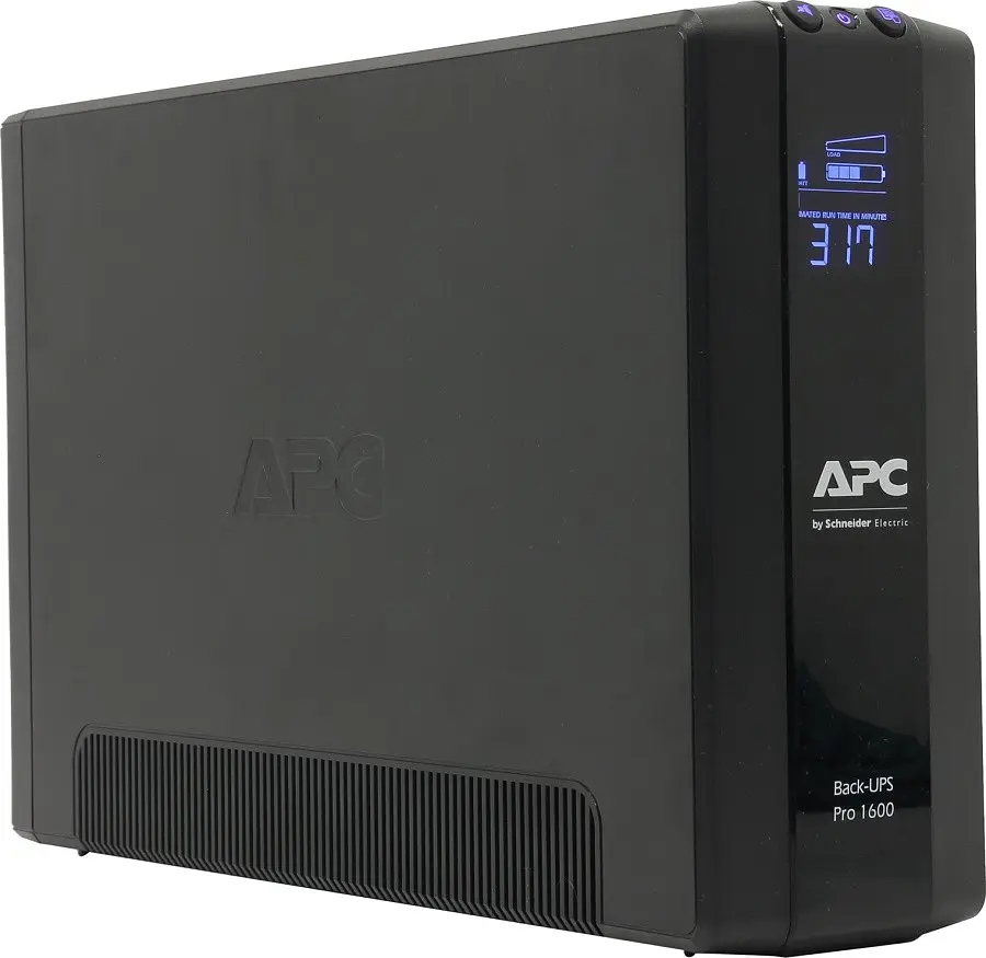 APC Джерело безперебійного живлення Back UPS Pro BR 1600VA, LCD - фото 2