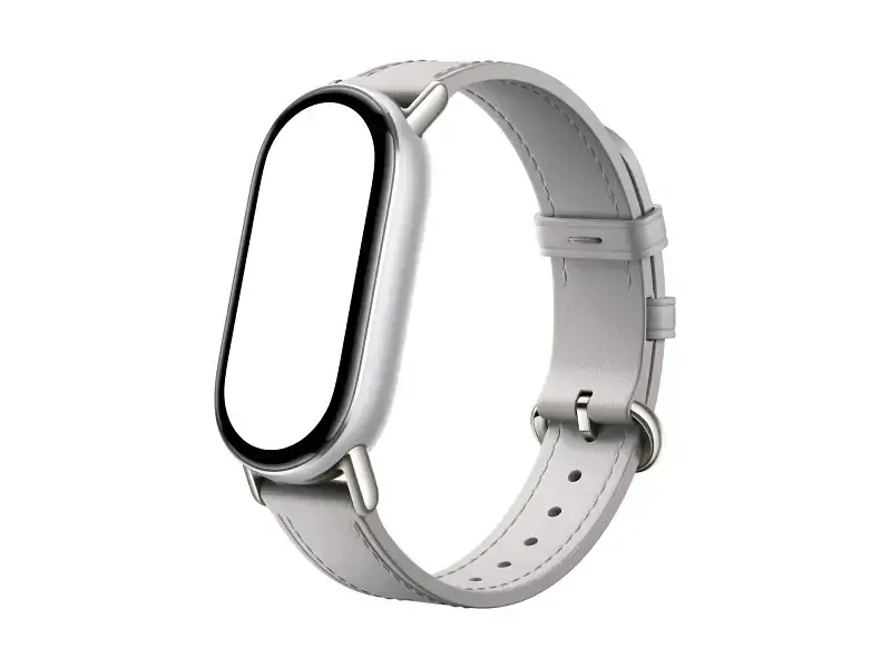 Ремінець Xiaomi до Band 10 Leather Strap Elephant Gray BHR07YLGL - фото 4