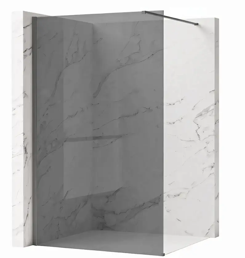 Душова стінка Rea Flexi 110x195 grey tytan KPL-K99483