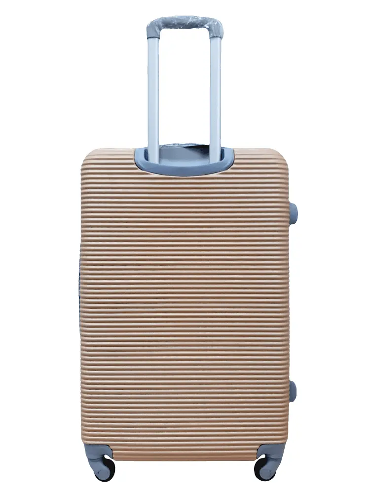 Валіза велика L ABS-пластик Milano bag 004 75,5×50×33,5см 105л Шампань - фото 3