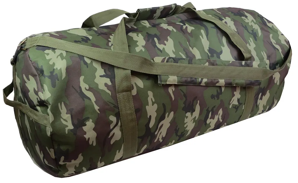Велика армійська сумка-баул із кордури Ukr military S1645291100L Камуфляж - фото 8