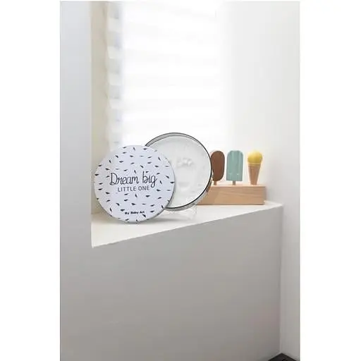 Магическая коробочка Baby Art Отпечаток, круглая, бело-черная (3601091080) - фото 3