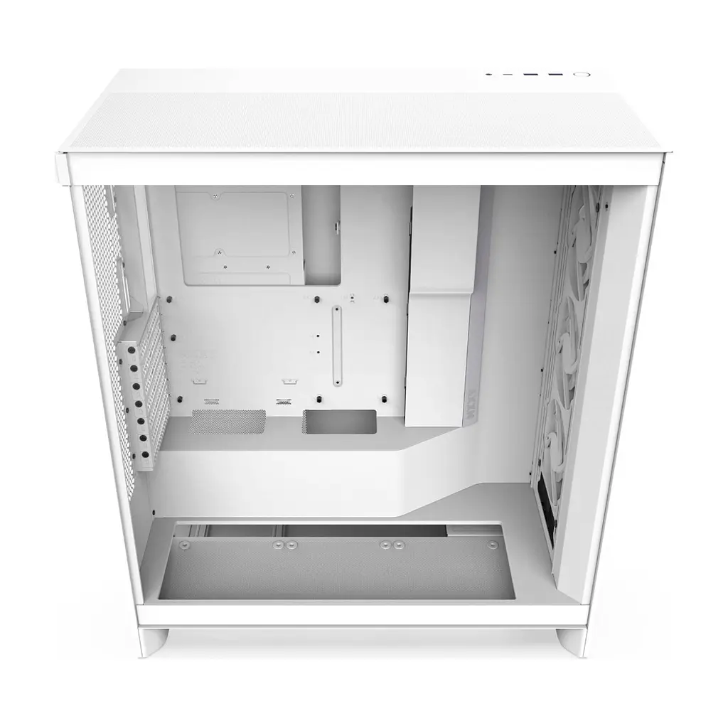 Корпус для ПК NZXT H7 Flow RGB All White (CM-H72FW-R1) - фото 6