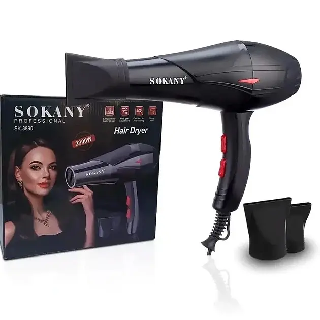 Фен для волосся Sokany AND HS-3890 потужність 2300 вт 2 температурних режима 2 швидкості - фото 3