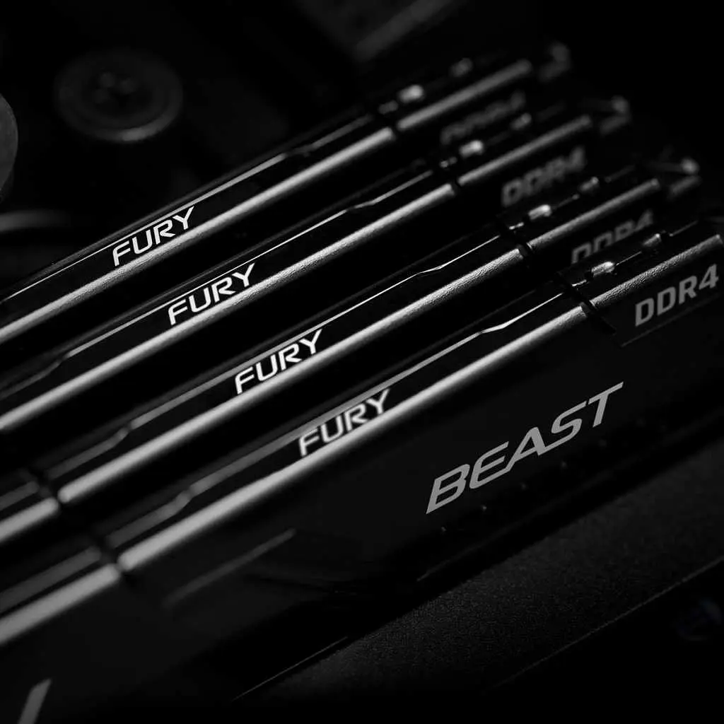 Модуль пам'яті Kingston Fury DDR4 32Gb (2x16) Beast 3200 MHz Black (KF432C16BBK2/32) Б/в - фото 5