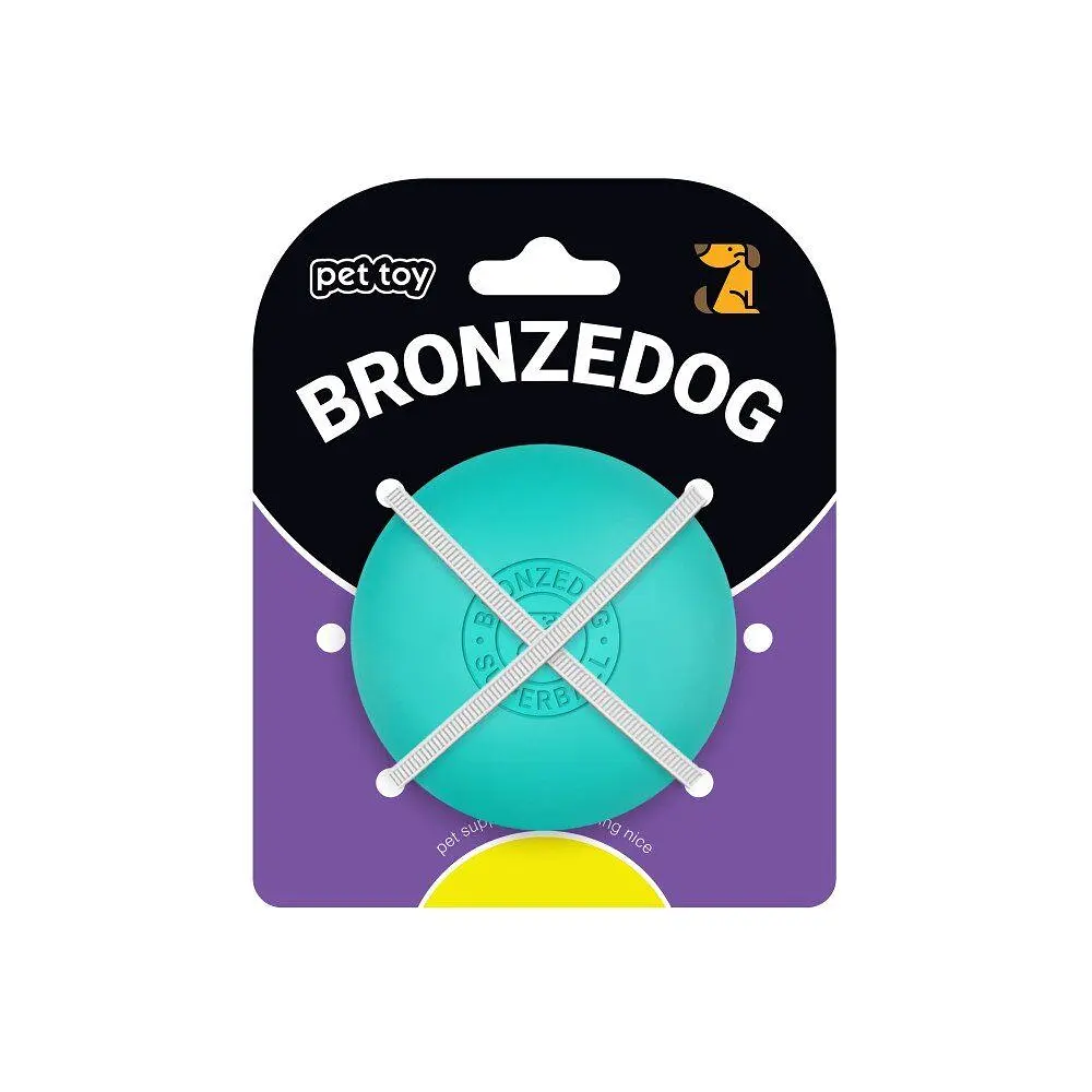 Іграшка для собак BronzeDog Superball 6 см блакитний - фото 2