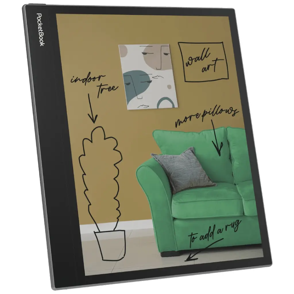 Електронна книга Pocketbook 1042 InkPad Eo, Mist Grey (PB1042-M-CIS) - фото 4