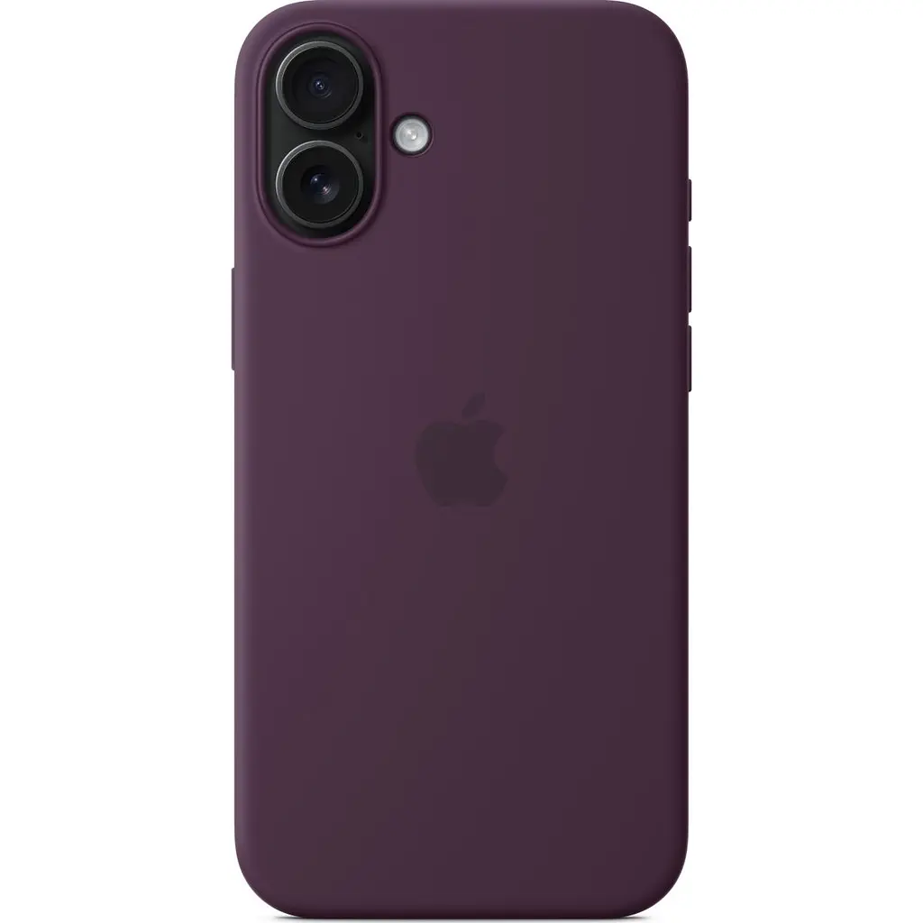 Чохол Apple Silicone Case with MagSafe для iPhone 16 Plus Plum (MYYD3ZM/A) [116197] - фото 5