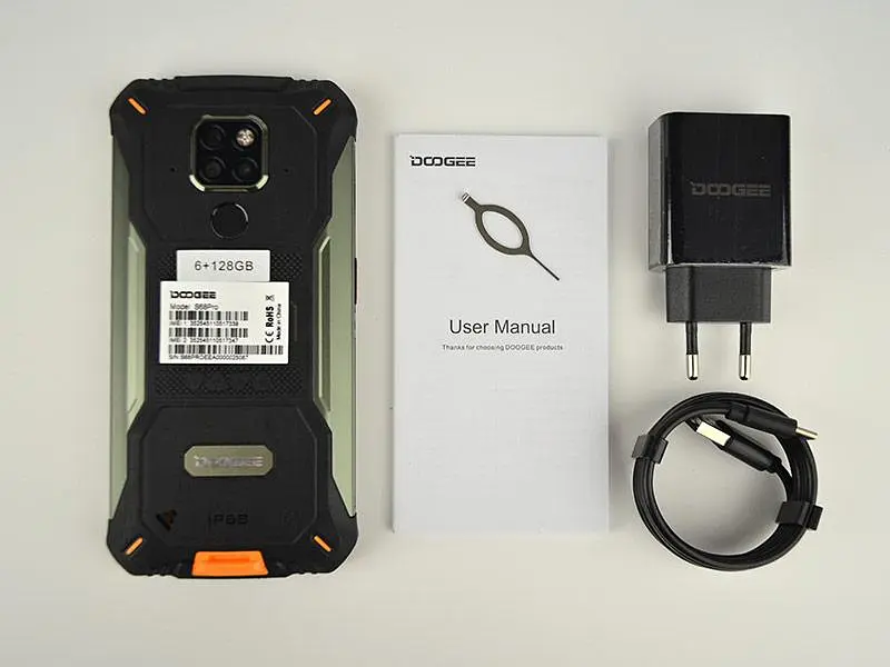 Захищений смартфон DOOGEE S68 Pro 6/128 GB Black - фото 2
