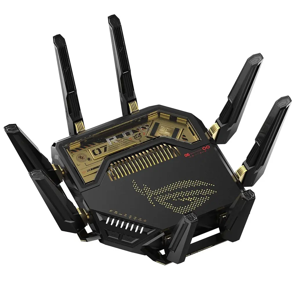 Роутер ASUS ROG Rapture GT-BE98 Edition 20 (90IG08F0-MO9A3V) - фото 5