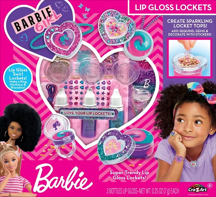Набір дитячої косметики Barbie Sparkle Lockets Cra-Z-Art det0017638 - фото 9
