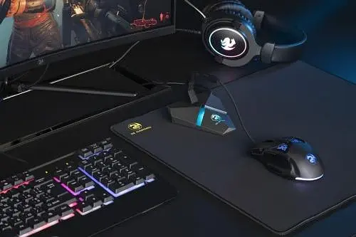 Тримач кабелю 2E GAMING "Bungee Scorpio", Grey, 7 режимів LED-підсвічування з сенсорним керуванням, 3xUSB 2.0, кардрідер microSD, 1 x microUSB, 1.2 м (2E-MB001U) - фото 2