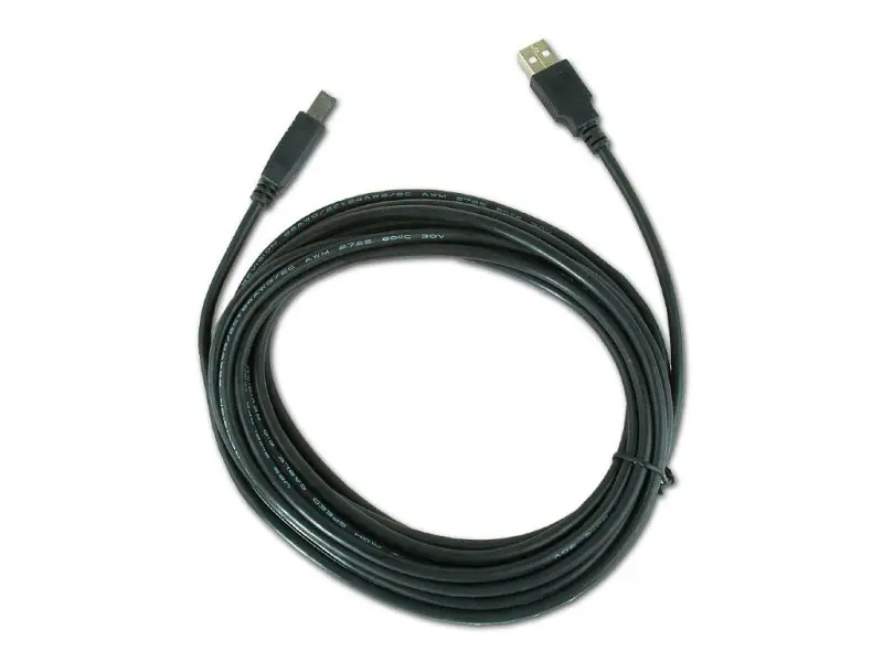Кабель Cablexpert USB 2.0 AM/BM 4.5m Black (CCBP-USB2-AMBM-15) - фото 3