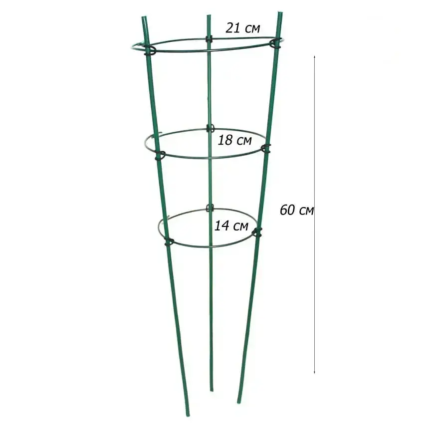 Підтримка для рослин Elsa 3 кільця 60 см (IFR-60) - фото 3