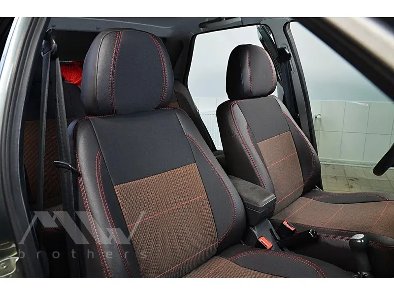 Авточохли модельні MW Brothers для Lada Priora 2172 c 2007 - фото 8