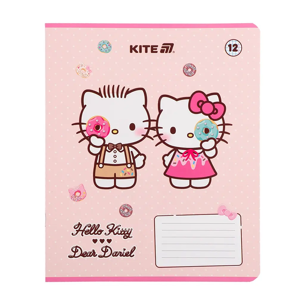 Зошит Kite Hello Kitty, 12 аркушів, клітинка (HK25-232-2), в асортименті - фото 9
