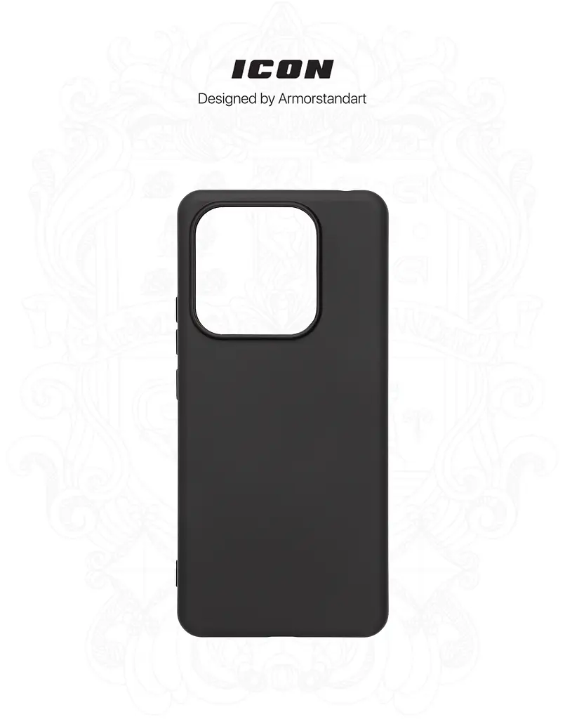 Чехол ArmorStandart ICON для Xiaomi Redmi Note 14 5G Black (ARM82258) - фото 3