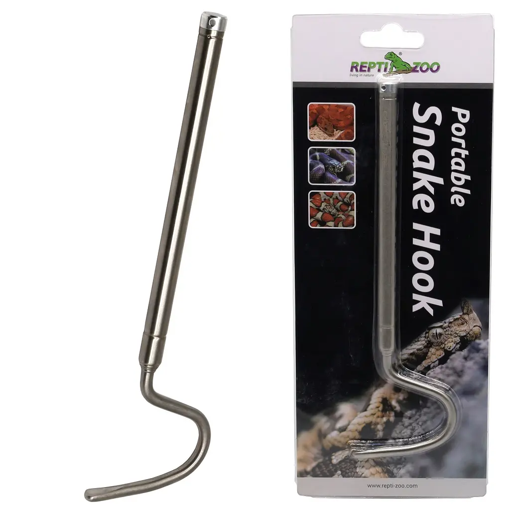 Гачок для змій телескопічний Repti-Zoo Stainless Snake Hook SNH03, 21–58 см, нержавіюча сталь, до 2 кг - фото 5