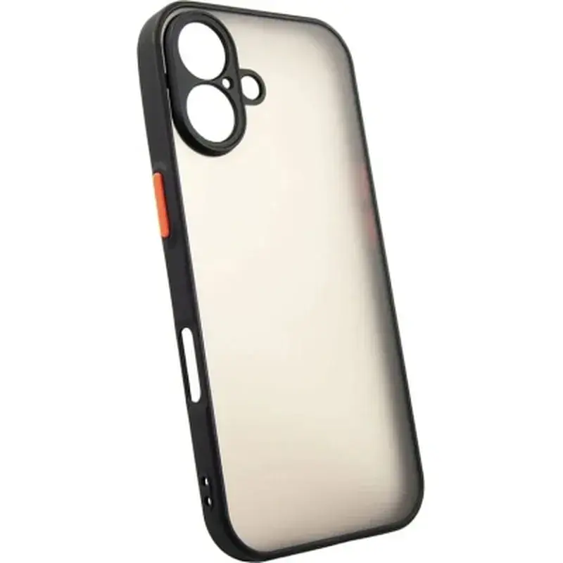 Чохол до мобільного телефона Dengos Matte iPhone 17 Black (DG-TPU-MATT-170) - фото 2